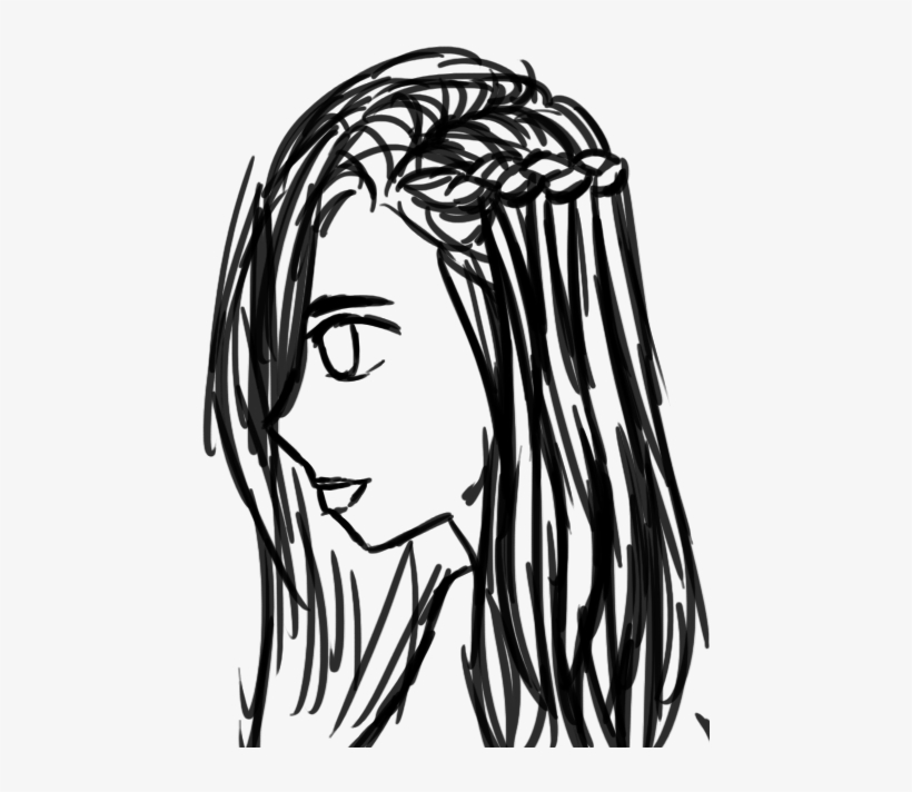 Waterfall Braid - Braid, transparent png download