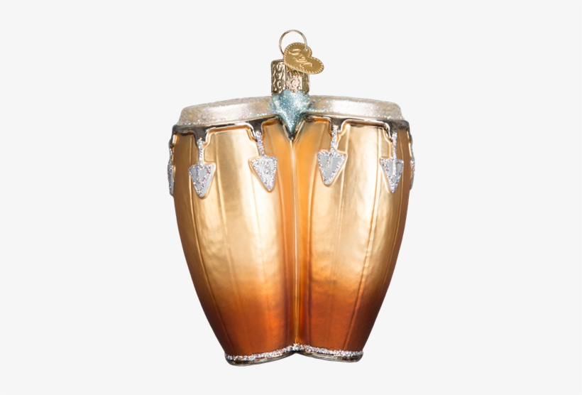 Conga Drums Christmas Ornament Personalized, transparent png download