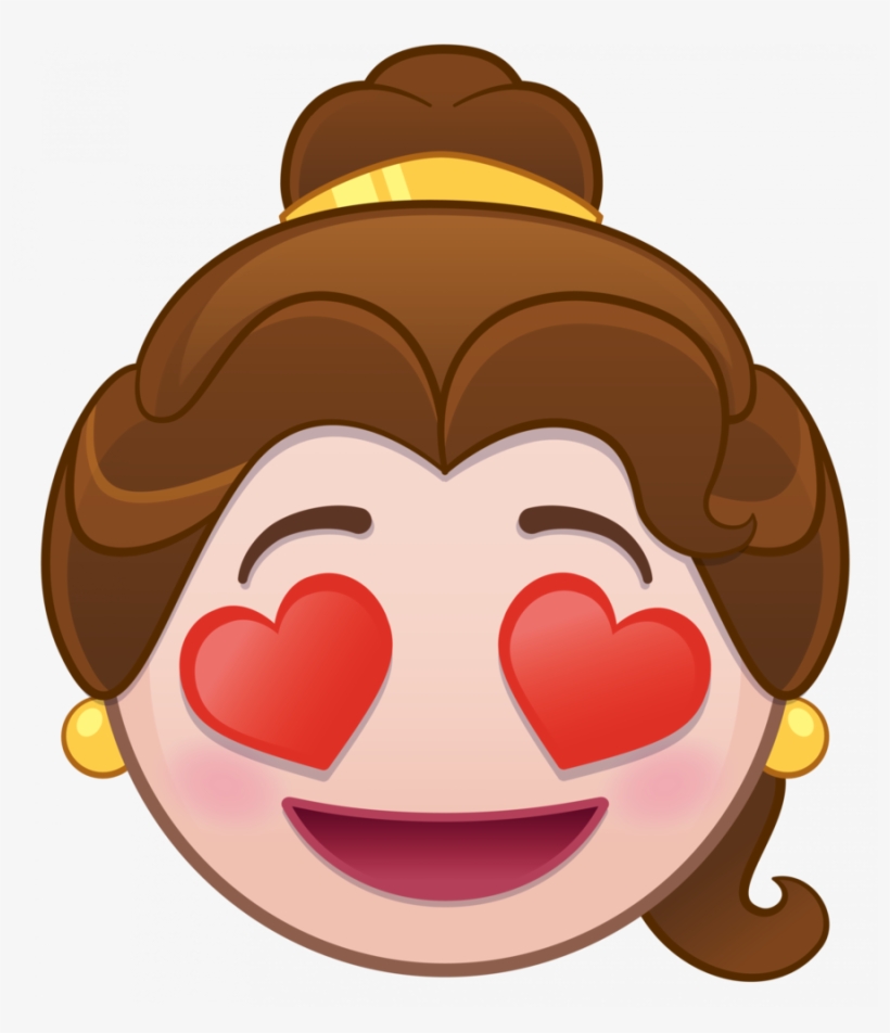 Disney Emoji Beauty And The Beast, transparent png download