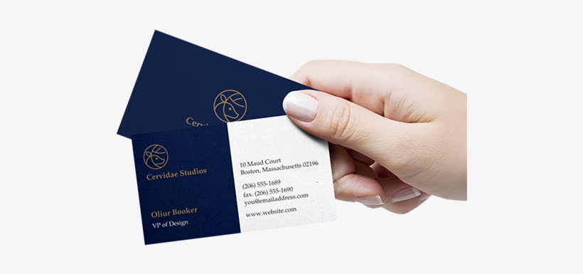 Image Example Image Example - Business Cards Design, transparent png download