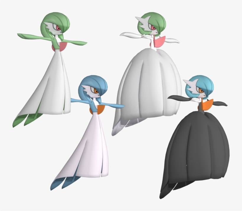 Download Zip Archive - Gardevoir Model, transparent png download