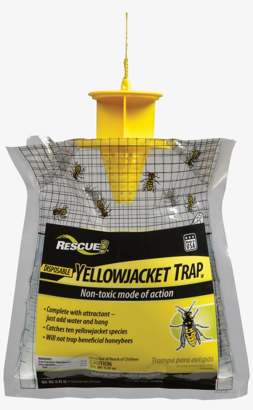 Rescue Yellow Jacket Disposable Trap,1 Unit - Sterling Rescue, transparent png download