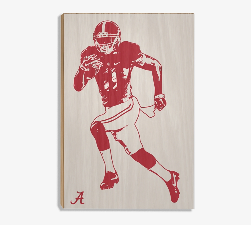Alabama Crimson Tide Bama® Illustration Wood Art - University Of Alabama, transparent png download