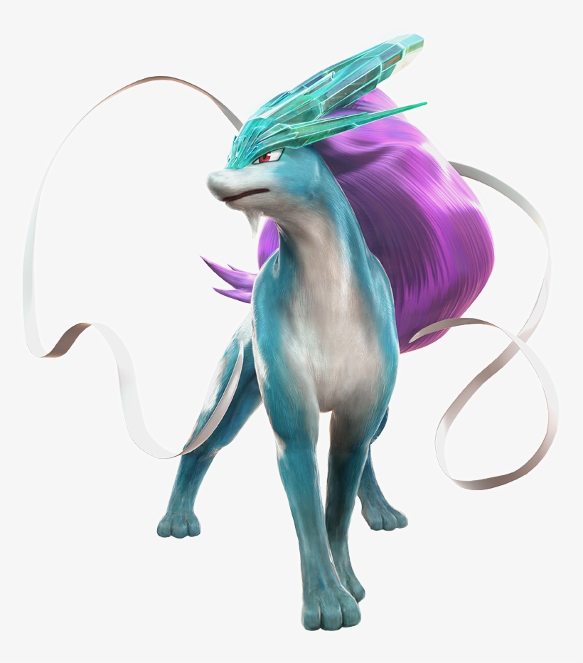 Courtesy Of Serebii - Pokken Tournament Suicune, transparent png download