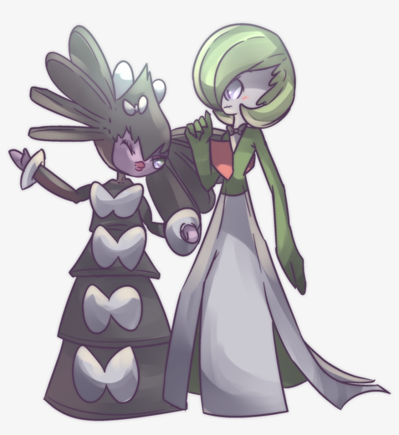 Png - Pokemon Gothitelle And Gardevoir, transparent png download
