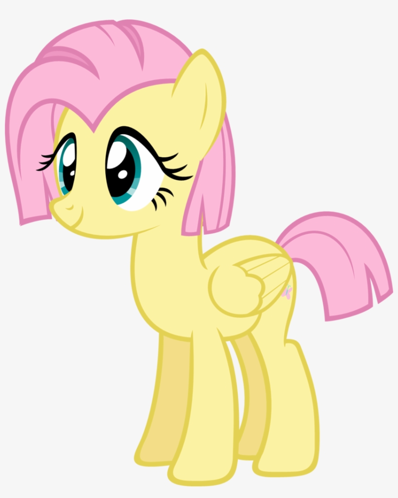 File 142473427567 - My Little Pony Fluttershy Short, transparent png download
