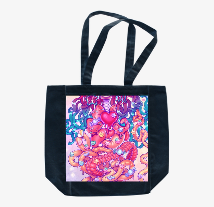 Cute Penanggalan Guts Tote From Gunkiss - Tote Bag, transparent png download