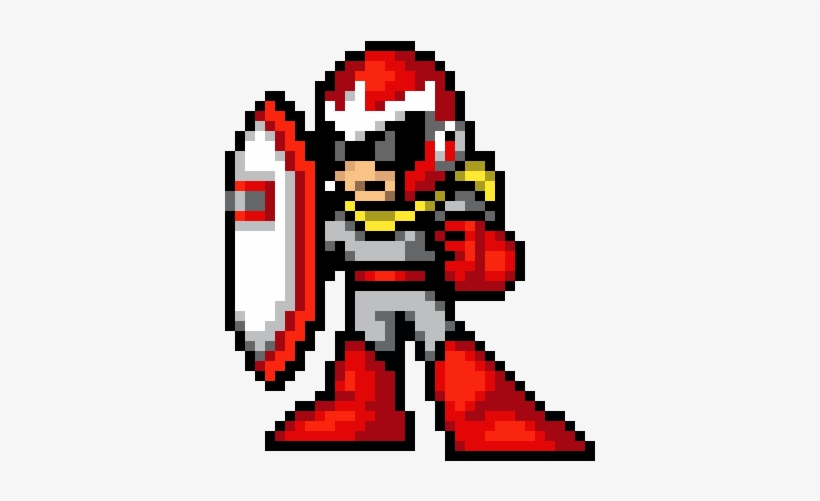 Proto Man - Protoman, transparent png download