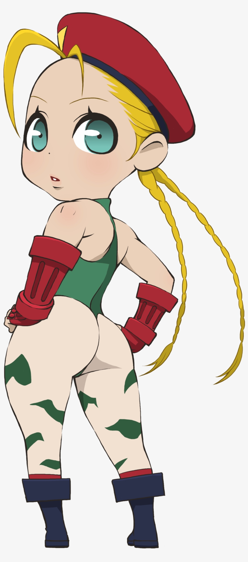 Cammy Ultra Sf4 Chib - Street Fighter Cammy Chibi, transparent png download