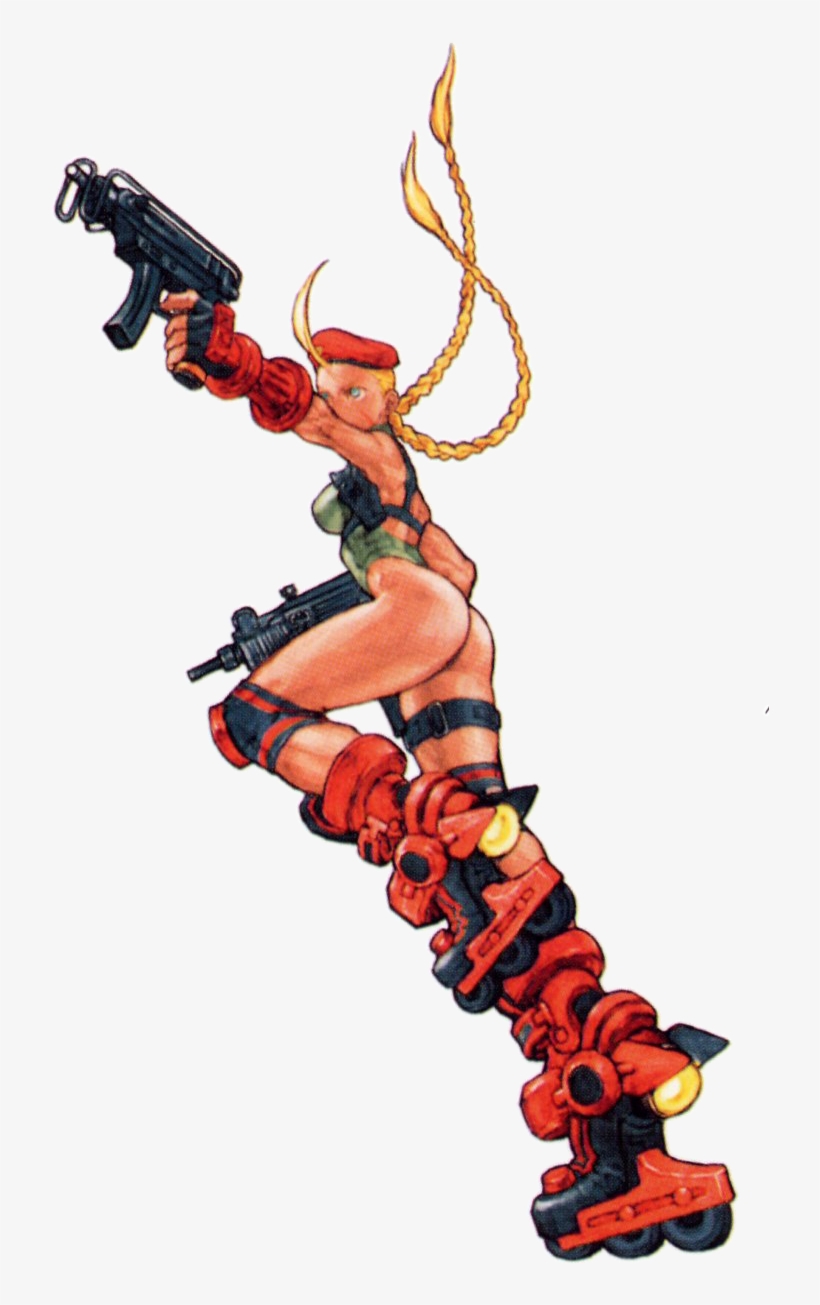 Cannon Spike Cammy Artwork - Cammy Cannon Spike Costume, transparent png download