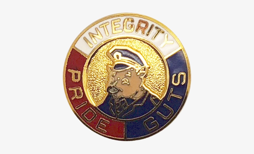 Integrity Pride Guts Lapel Pin - Chicago, transparent png download