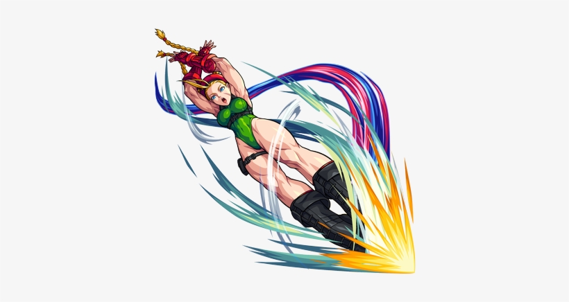 人間兵器cammy - 怪物彈珠 - キャミィ モンスト, transparent png download