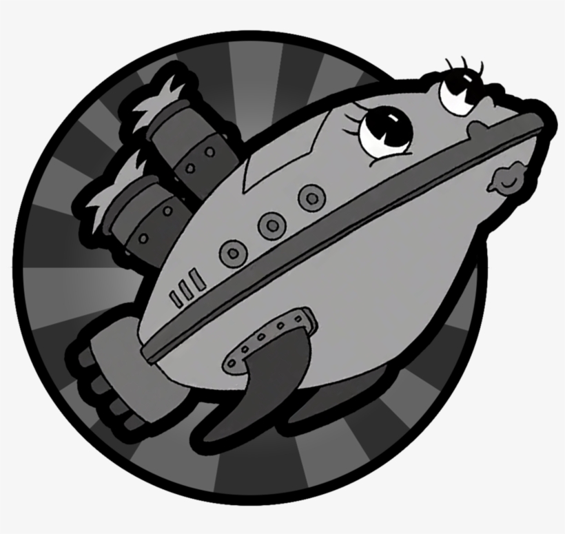 Fleischer Planet Express Ship By Somethoughtlessname - Black And White Planet Express Ship, transparent png download