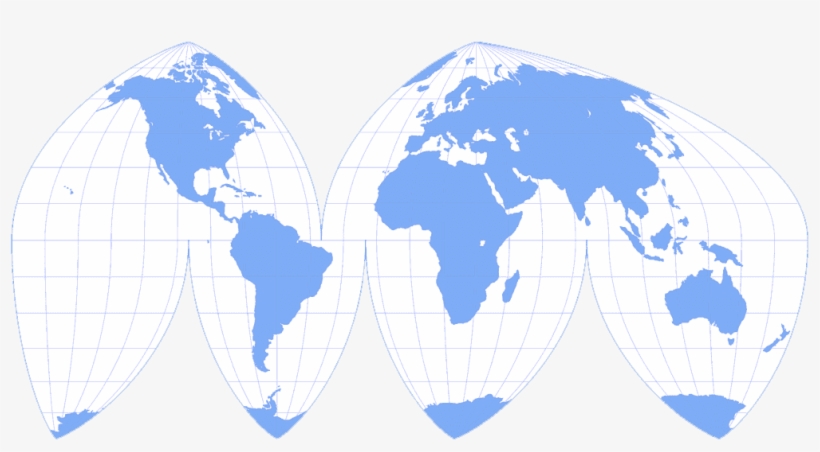 Boggs Euromorphic Projection Of The Flat Earth - Rat Population In Alberta, transparent png download