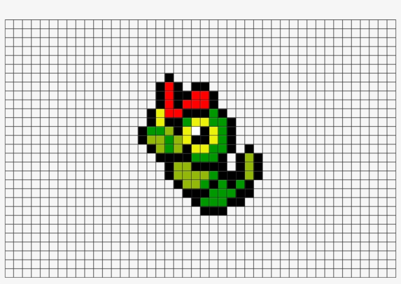 Caterpie Pixel Art, transparent png download