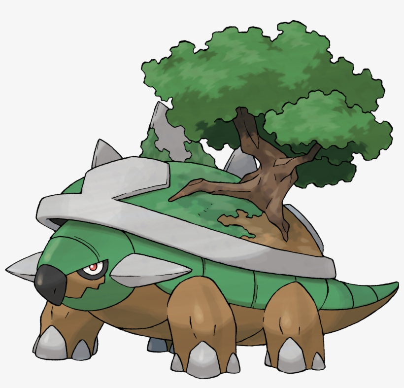 Torterra - Pokemon Torterra, transparent png download