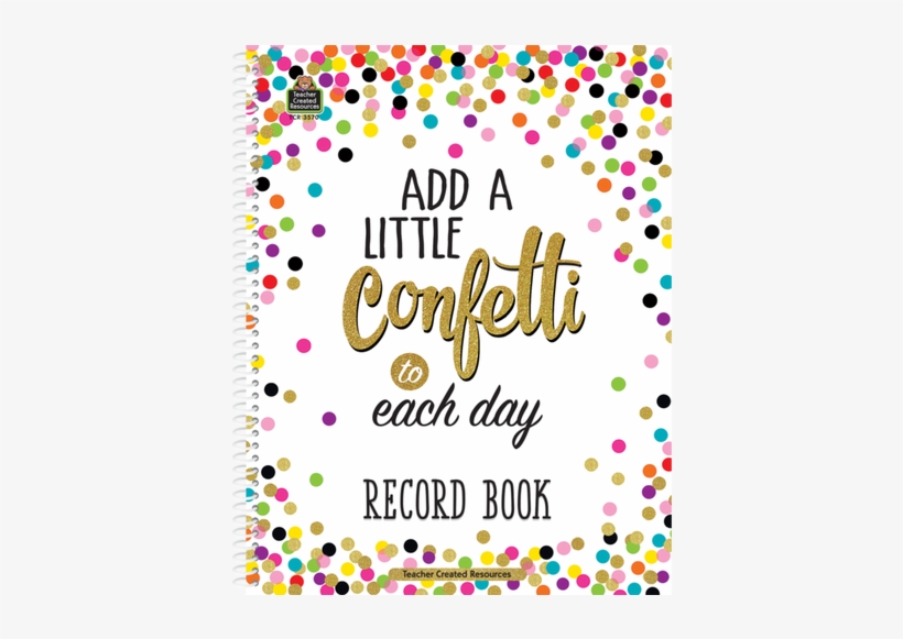Confetti Record Book, transparent png download