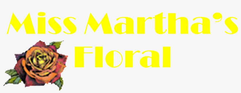 Miss Martha's Floral, transparent png download