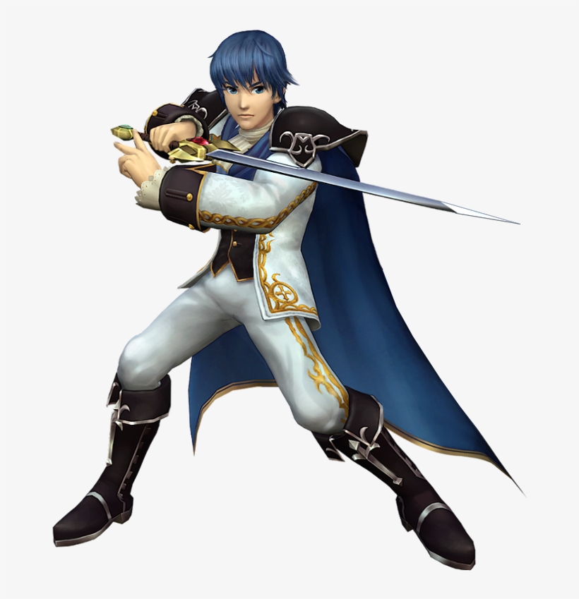 "holy War Marth" Import - Project M Marth Sigurd, transparent png download