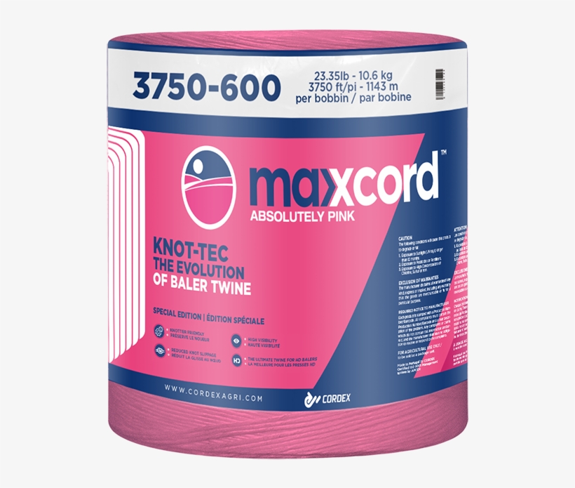 Knot-tec - Pink Baler Twine, transparent png download