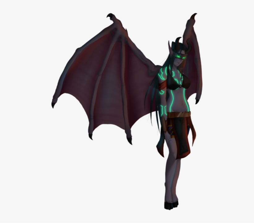 Illidan Stormrage Female By Aimixemigoya-d31sw3s - Illidan Png, transparent png download