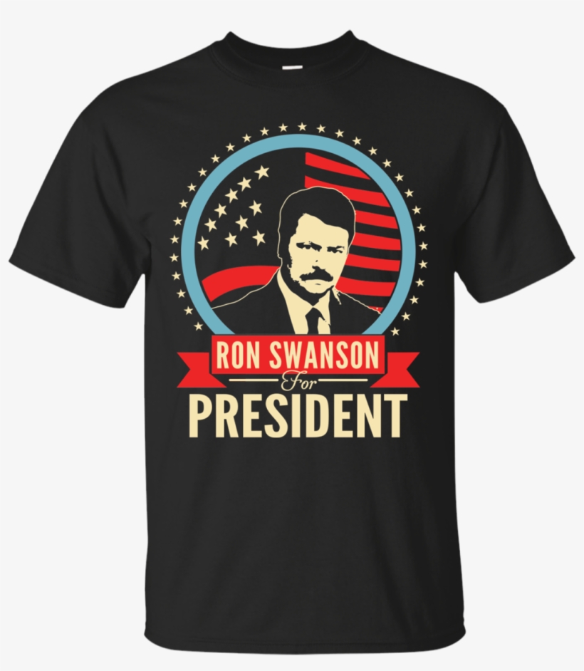 Ron Swanson For President T Shirt, Tank, Hoodie - Willie Nelson For President 2016 T Shirt, transparent png download