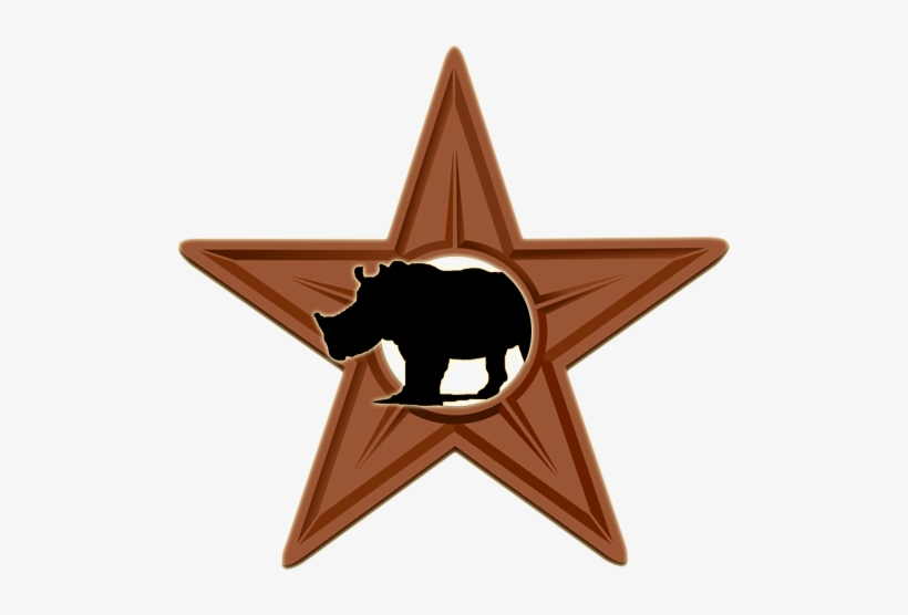 File - Assam Barnstar - Rhino - Barnstar, transparent png download