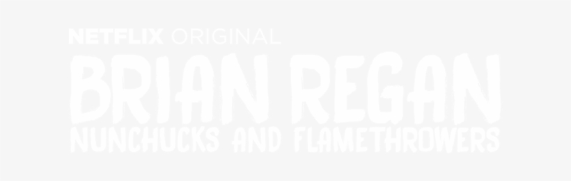 Nunchucks And Flamethrowers - Brian Regan Nunchucks And Flamethrowers Poster, transparent png download