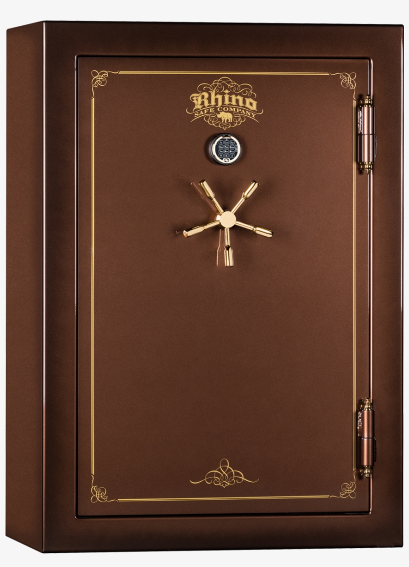 Rhino A6042x - Ds* Rhino Premium Gloss Safe W/manual Lock 60x30x25, transparent png download
