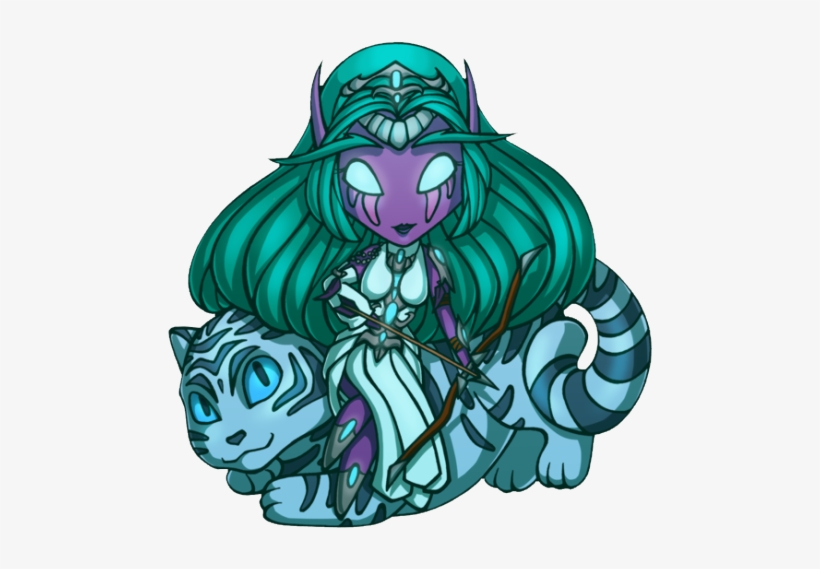 Tyrande And Illidan - Shirt, transparent png download