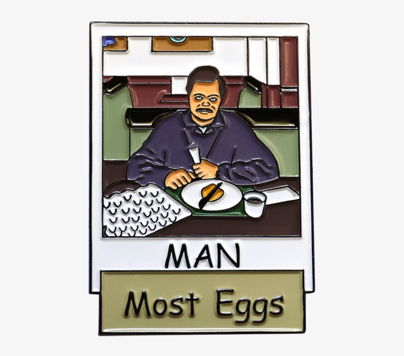 Image Of Ron Swanson - Cartoon, transparent png download