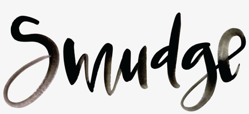Smudge Beauty Bar - Calligraphy, transparent png download