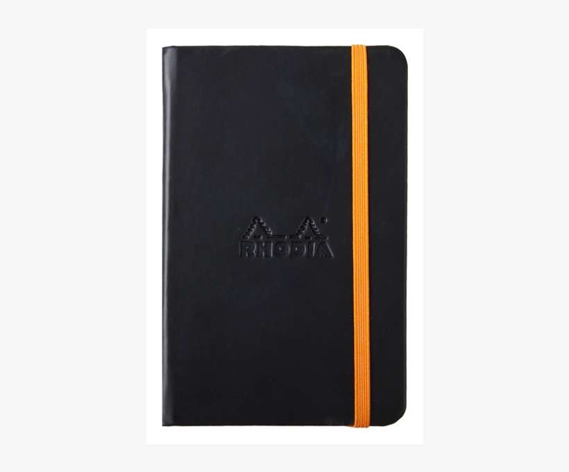 Rhodia Hard Cover Rhodiarama A5 Black Blank Notebook - Rhodia Rhodiarama A5 Webnotebook, transparent png download
