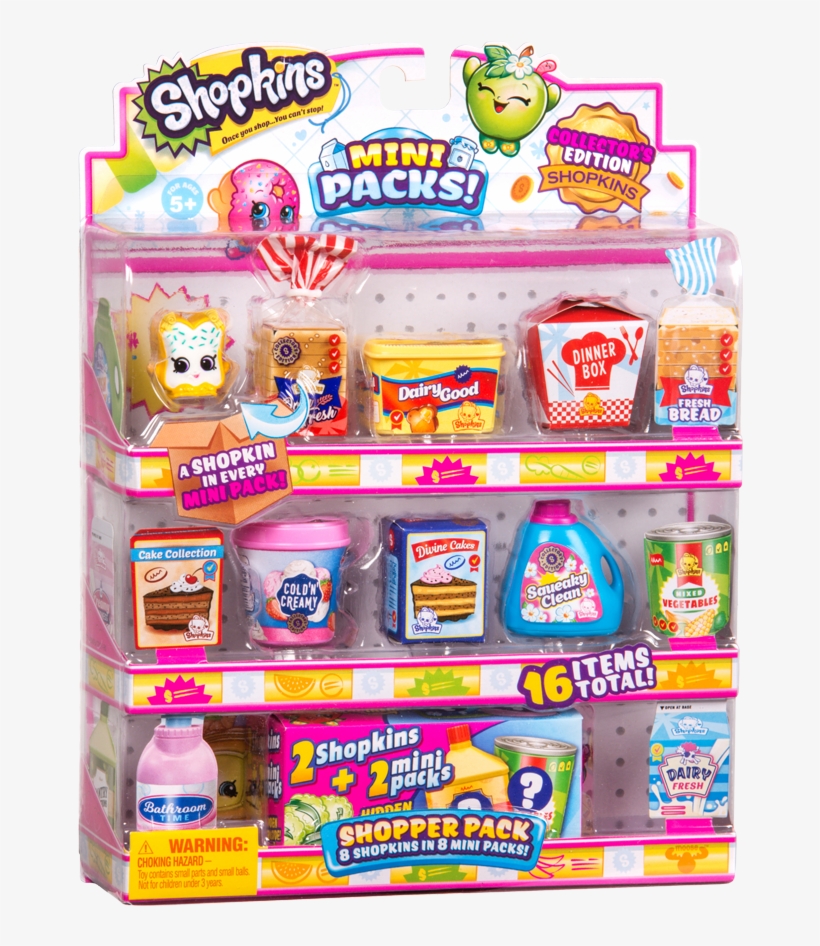 Back To Toys - Shopkins Mini Packs Season, transparent png download