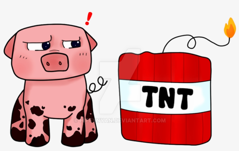 Minecraft Transparent Cute - Minecraft Clupart Pig, transparent png download