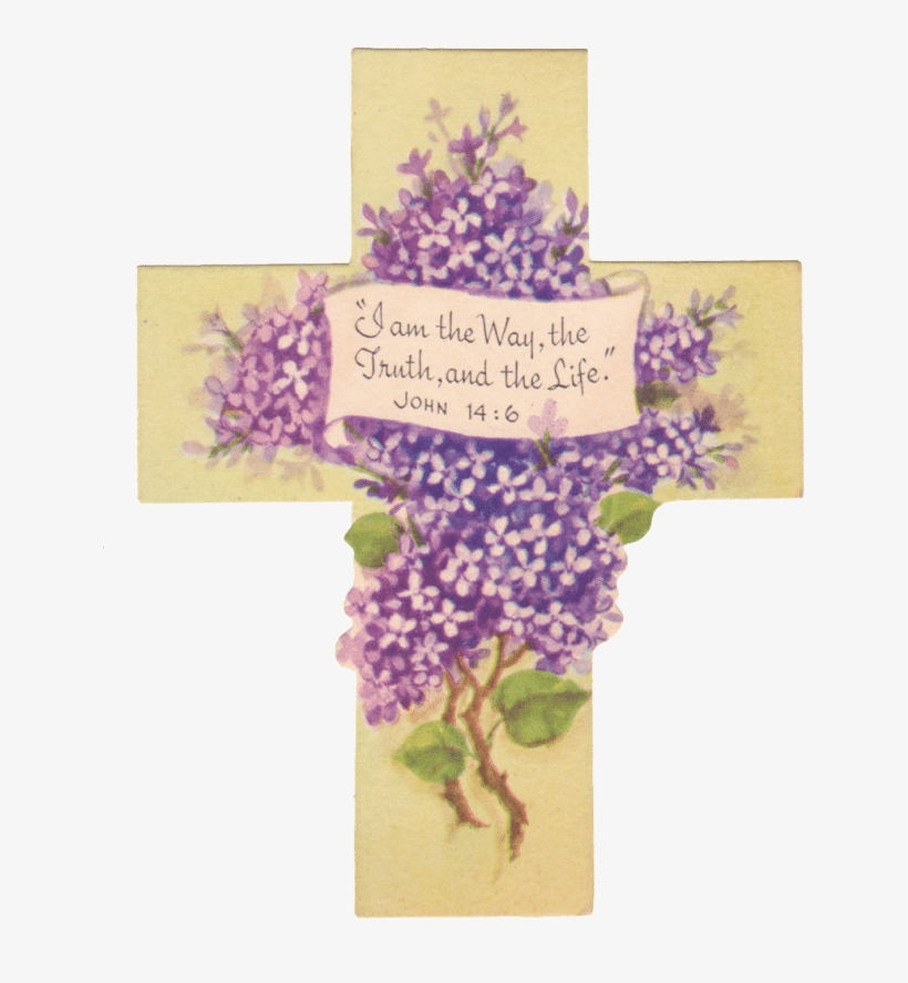 Save To Pinterest - Vintage Happy Easter Cross, transparent png download