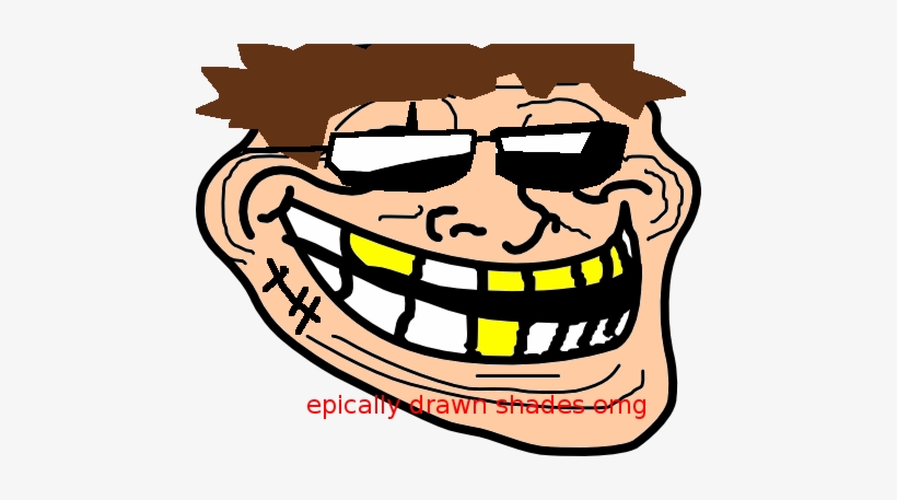Dank Troll - Troll Face Legs, transparent png download