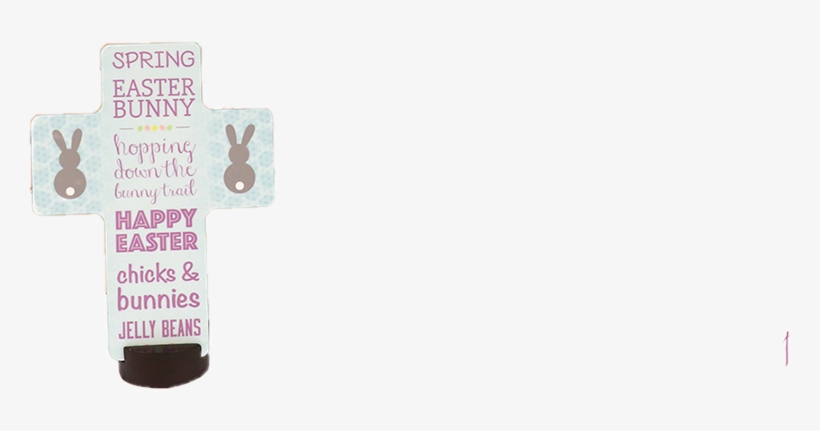 Easter Cross Plaque With Stand - Cross, transparent png download