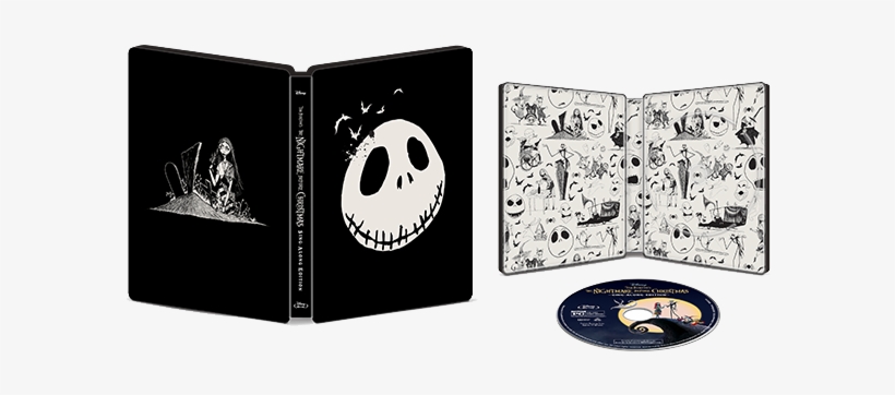 Best Buy Exclusive - Nightmare Before Christmas 25th Anniversary Blu Ray, transparent png download