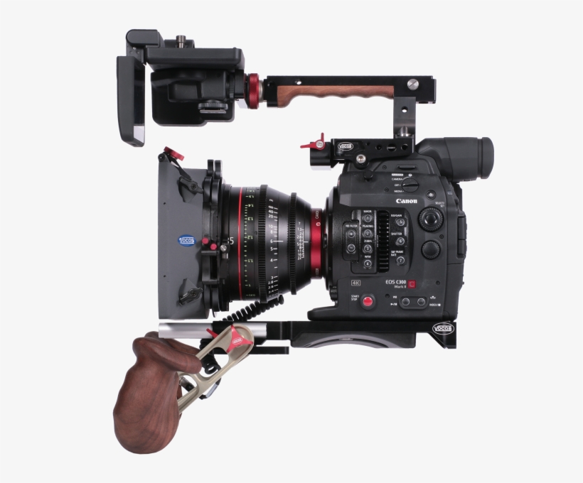 A Vocas C300 Mkii Shoulder Rig - C300 Mark Ii Rig, transparent png download