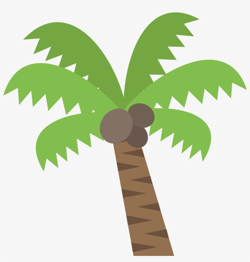 Open - Palm Tree Emoji, transparent png download