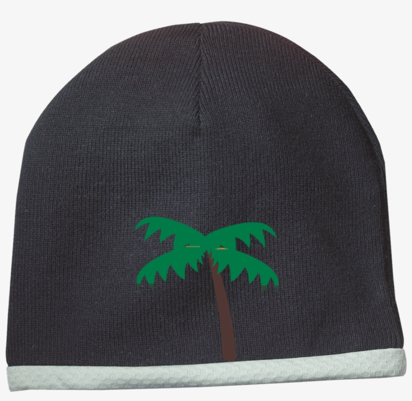 Palm Tree Emoji Stc15 Sport-tek Performance Knit Cap - Got 99 Problems And Fishin Solves All Of Em Stc15 Sport-tek, transparent png download
