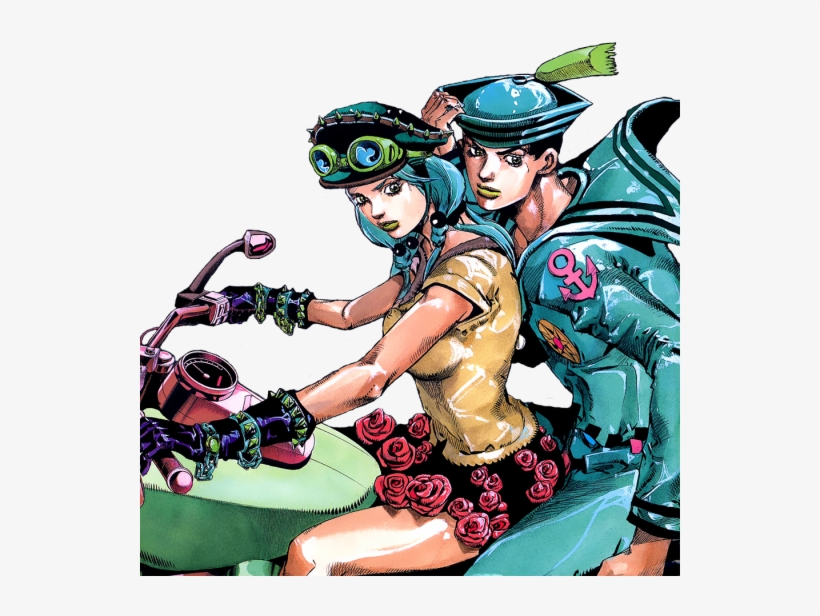 Cartoon Fictional Character - Jojolion Josuke And Yasuho, transparent png download