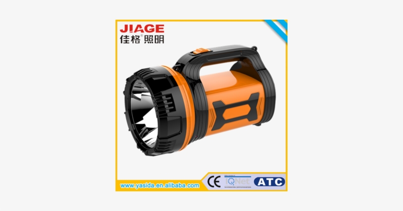 Jiage 2016 New Model Hand Lamp Led Portable Searchlights - Flashlight, transparent png download