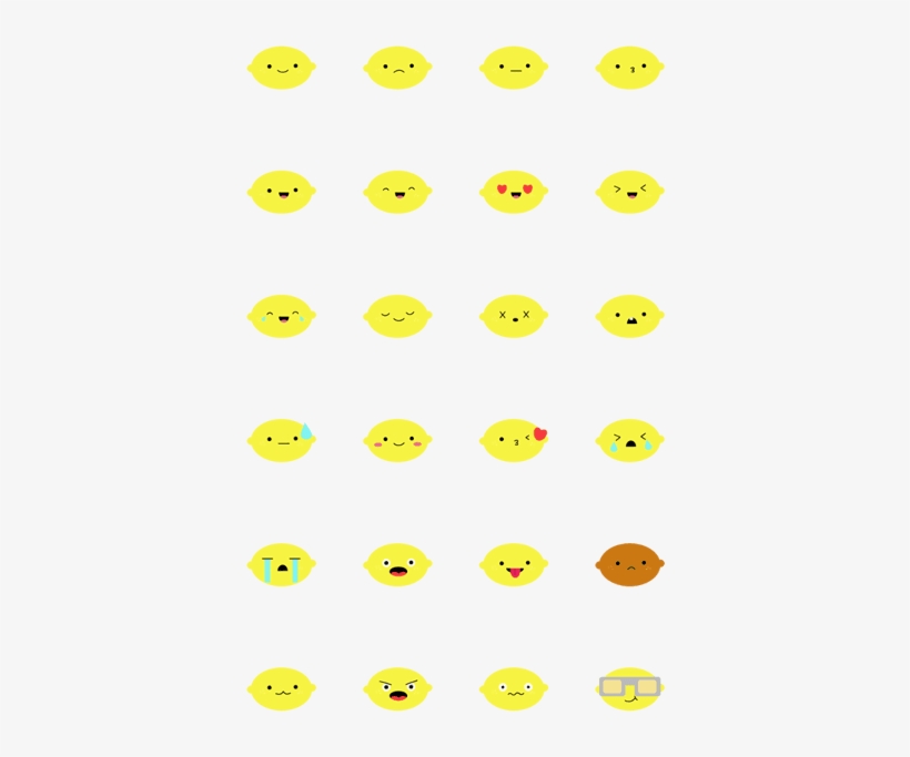 Cute Lemon Emoji Stickers - Lfg Roles Overwatch, transparent png download