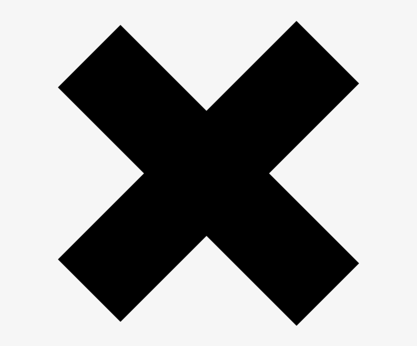 Download X Mark - Heavy Multiplication X Emoji | Transparent PNG ...