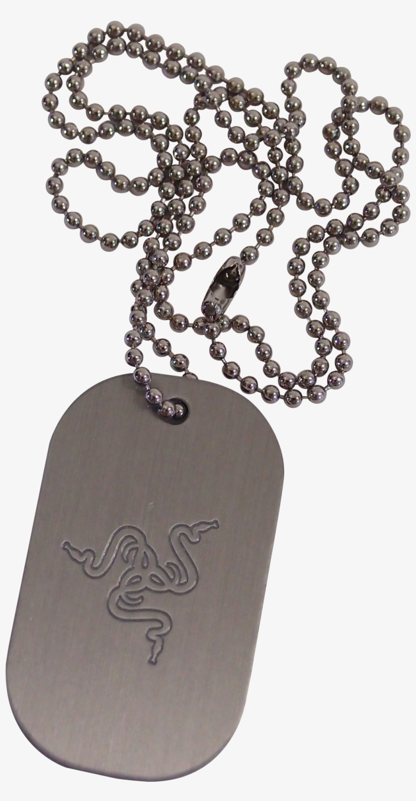 Blank Dog Tag Png - Dog Tag Razer, transparent png download