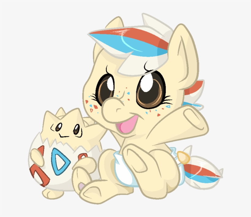 Cartoon Mammal Vertebrate Horse Like Mammal Fictional - Togepi Pony, transparent png download