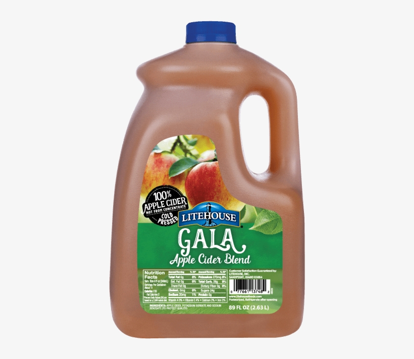 Gala Apple Cider - Litehouse Apple Cider - 89 Fl Oz, transparent png download