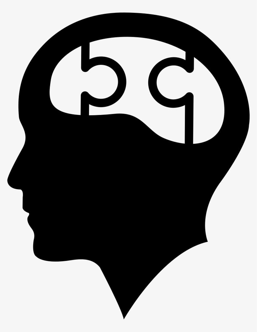 Bald Head With Puzzle Brain Comments - Cerebro Png, transparent png download